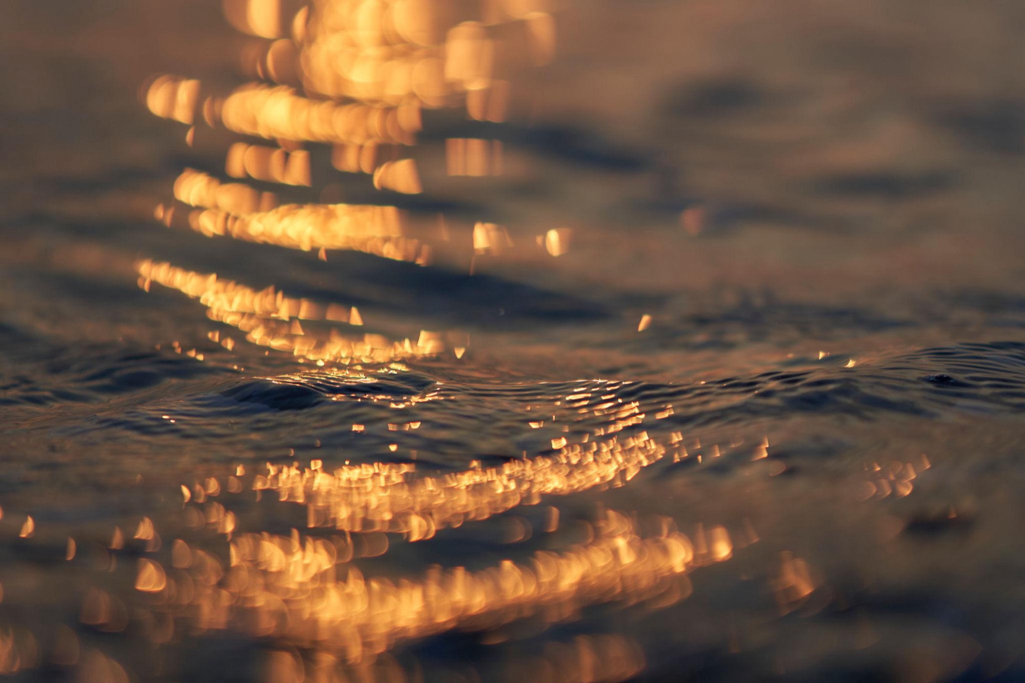 A warm, flowing wave of light