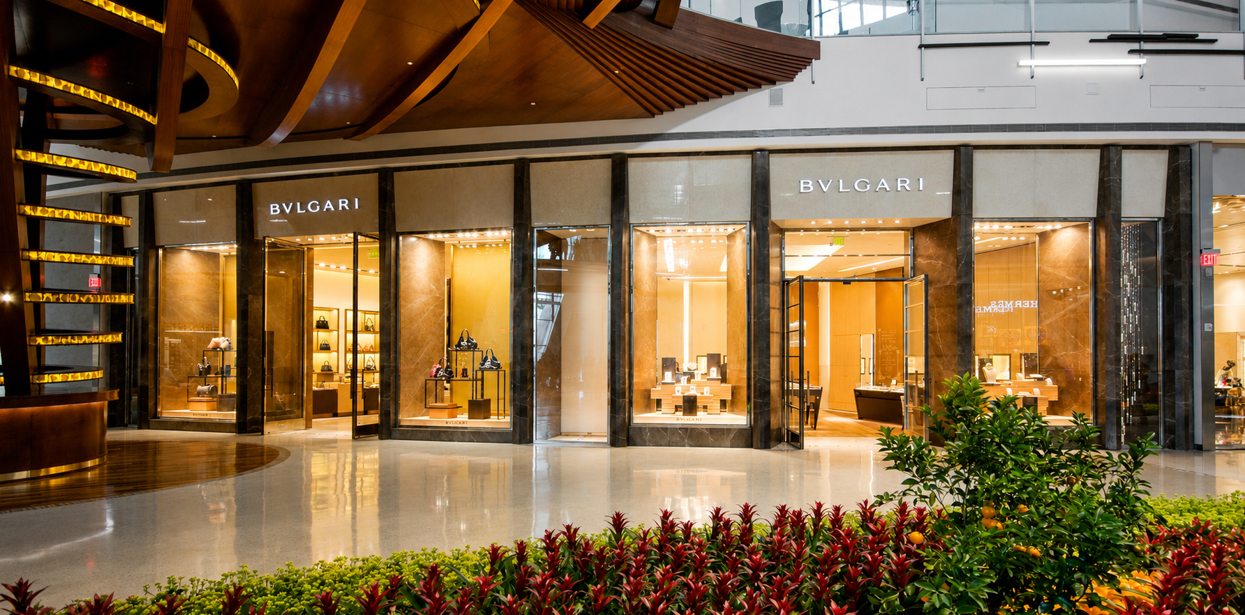 Bulgari retail store-planning project — the boutique at CityCenter, Las Vegas, Nevada