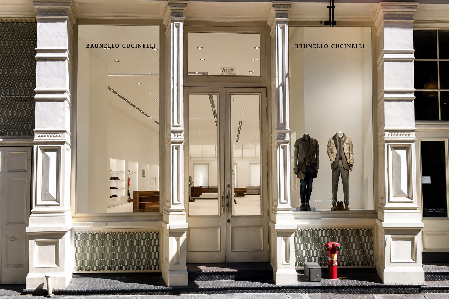 Brunello Cucinelli — boutique, SoHo, New York