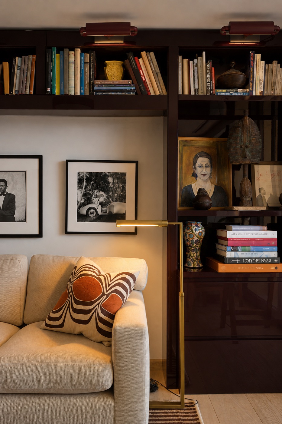 Plutzik Residence — library