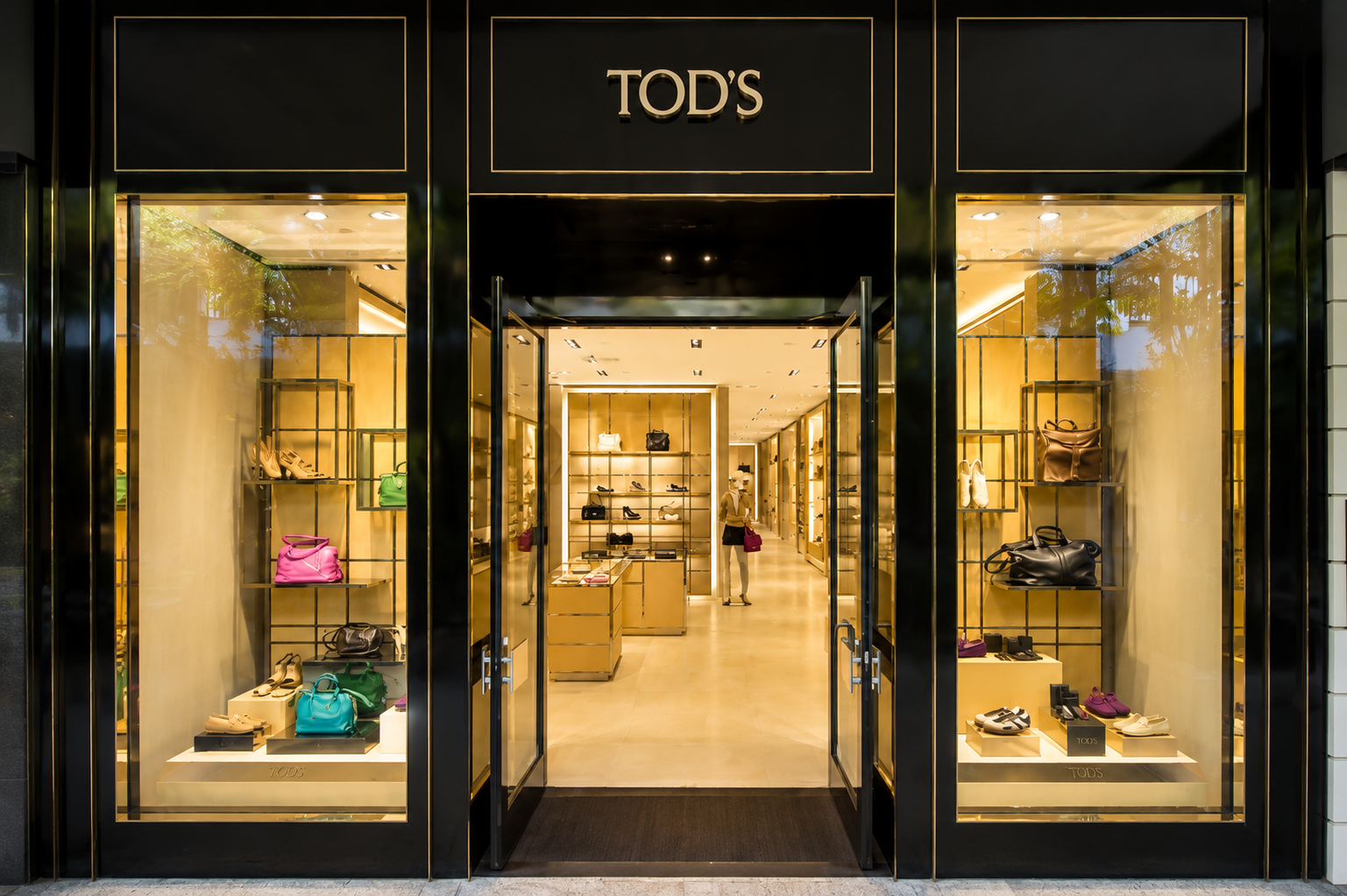 Tod's retail store-planning project at Bal Harbour, Florida